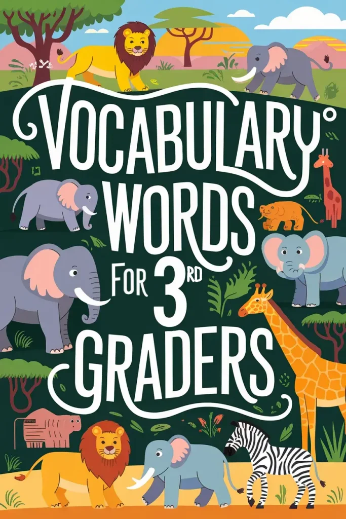 180 Vocabulary Words for 3rd Graders 1 Vocabulary Words for 3rd Graders