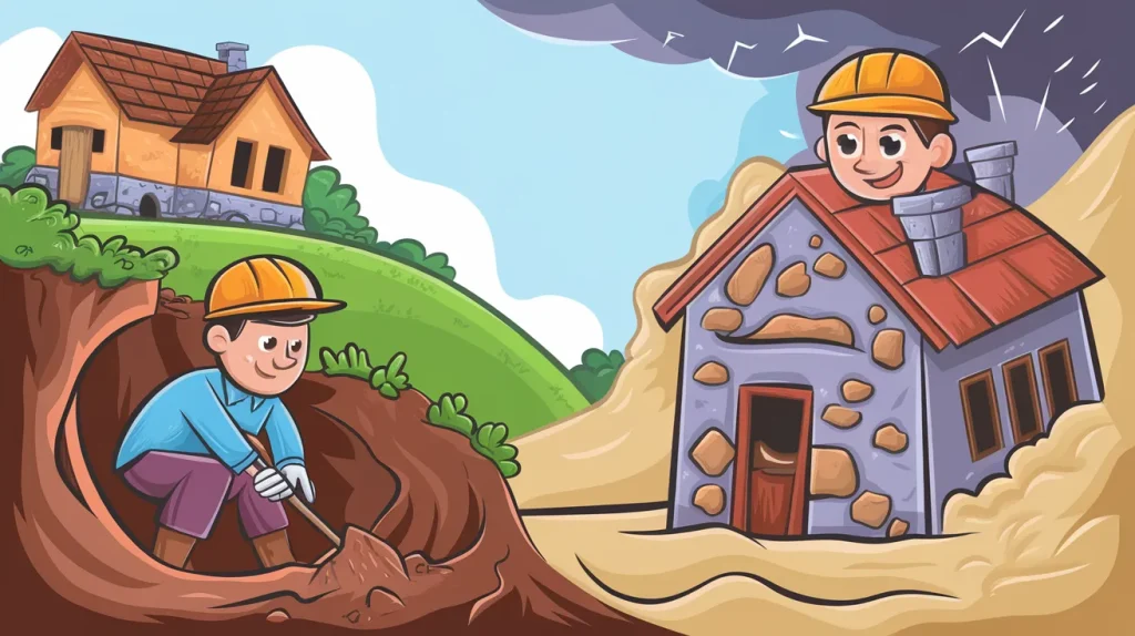 The Wise Man and the Foolish Man 3 The Wise Builder and the Foolish Builder 2