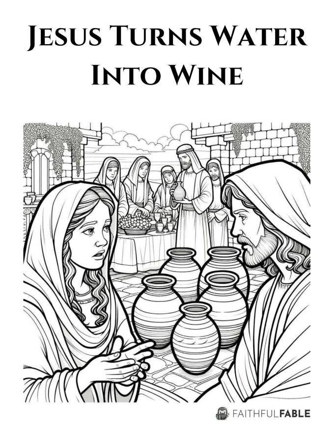 Jesus Turns Water Into Wine