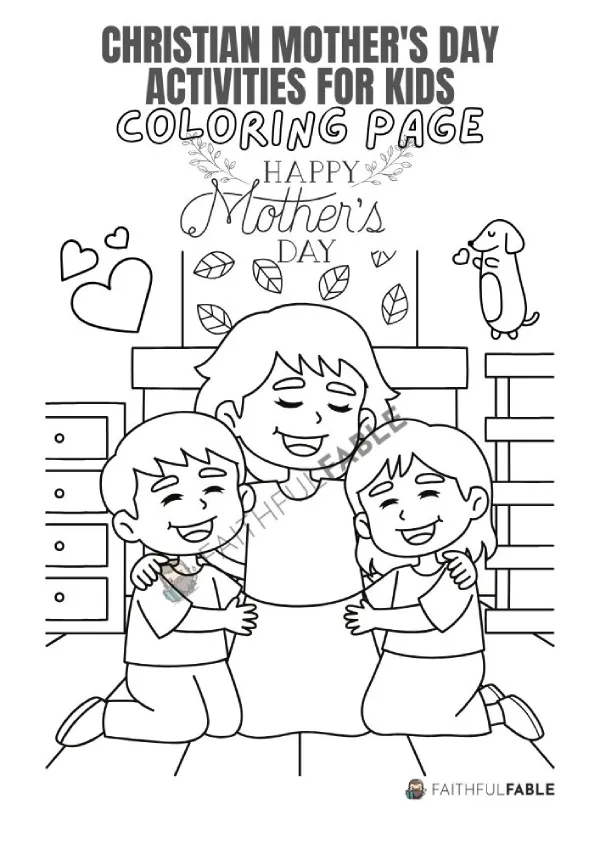 Christian Mothers Day Activities for Kids 1