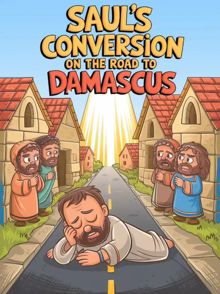 Saul Conversion on the Road to Damascus 1