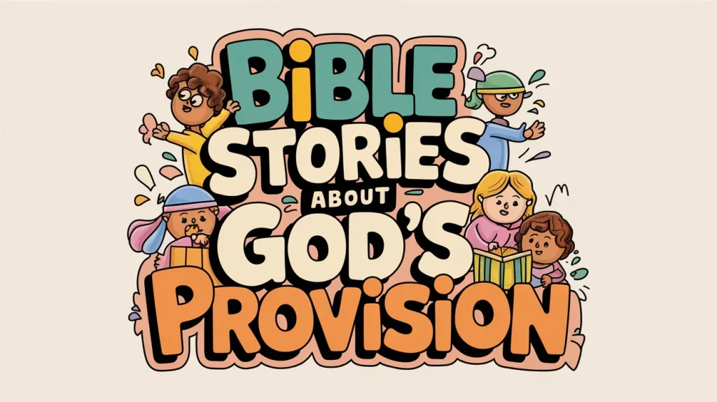 5 Bible Stories About God's Provision 6 Bible Stories About God's Provision