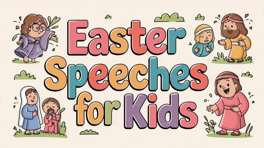 Easter Speeches for Kids 6 Easter Speeches for Kids