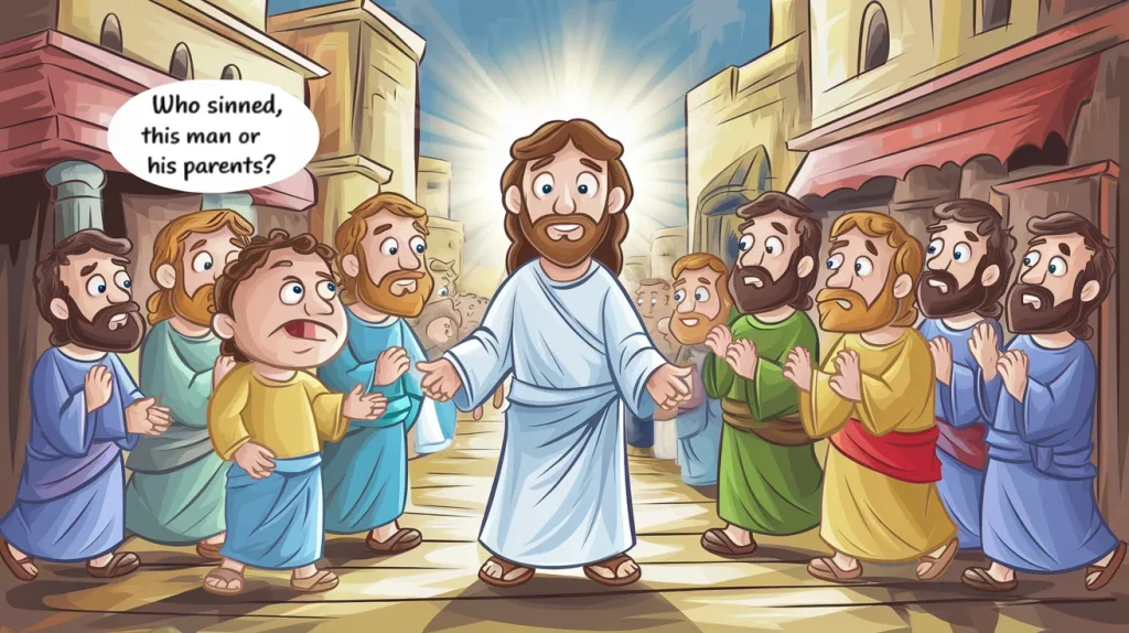 Jesus Heals the Blind Man In John 9 1