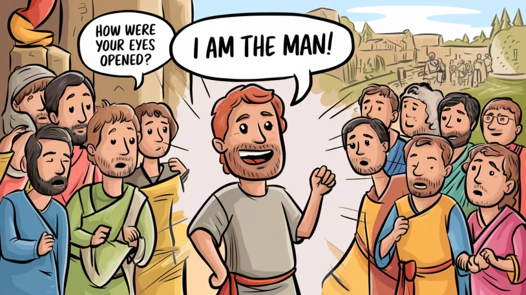 Jesus Heals the Blind Man In John 9 3