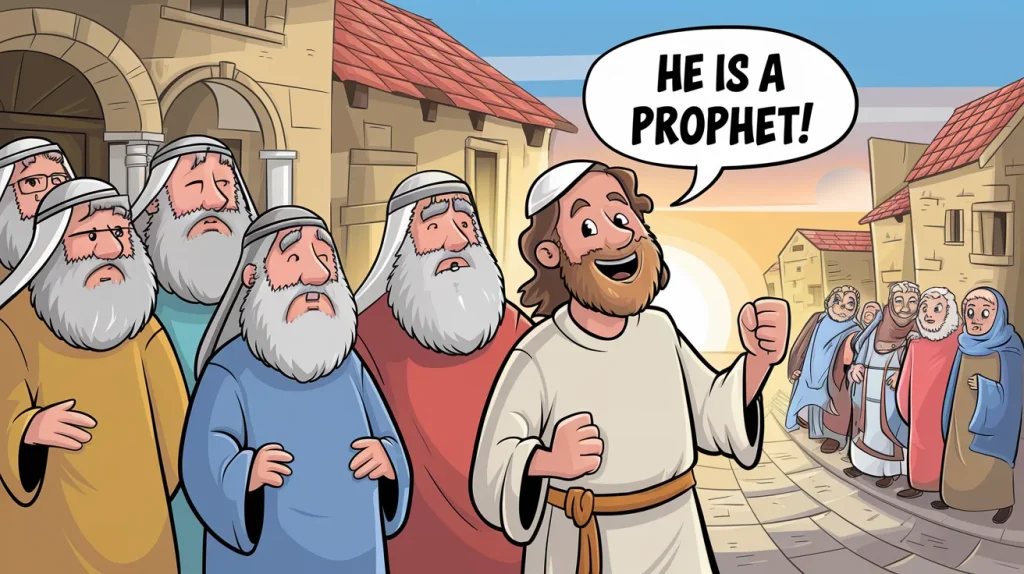 Jesus Heals the Blind Man In John 9 4