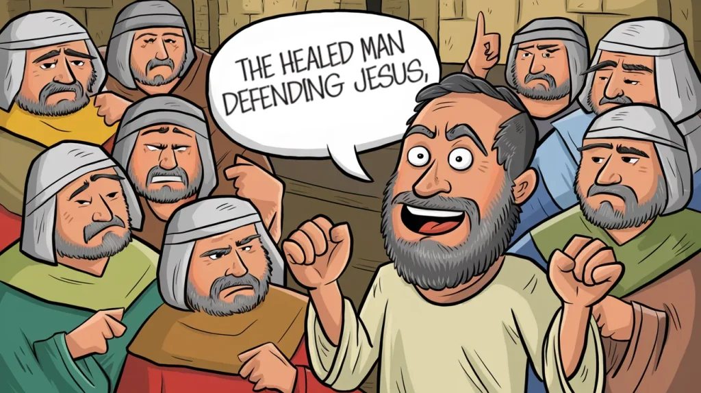 Jesus Heals the Blind Man In John 9 7