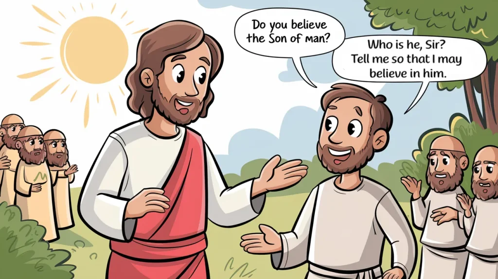 Jesus Heals the Blind Man In John 9 8