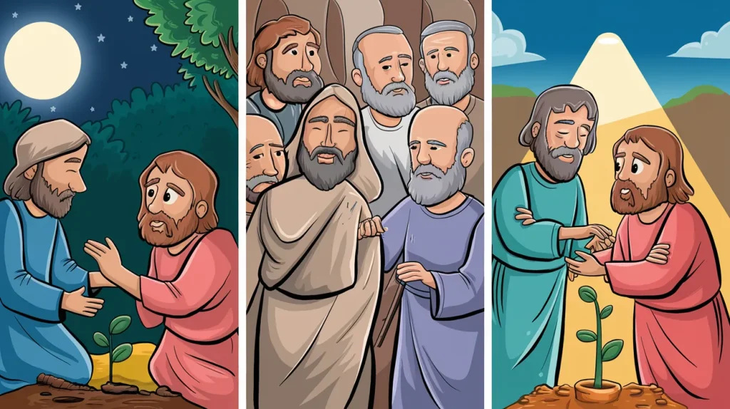 Jesus Teaches Nicodemus 8