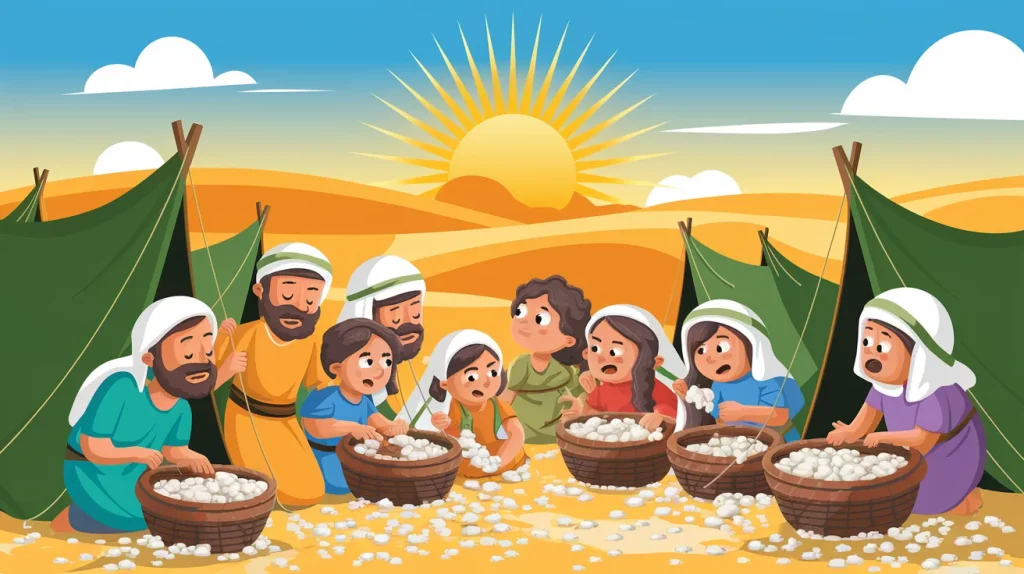 5 Bible Stories About God's Provision 1 Manna from Heaven