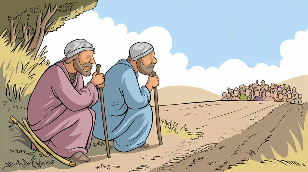 Two Blind Men Receive Sight 2