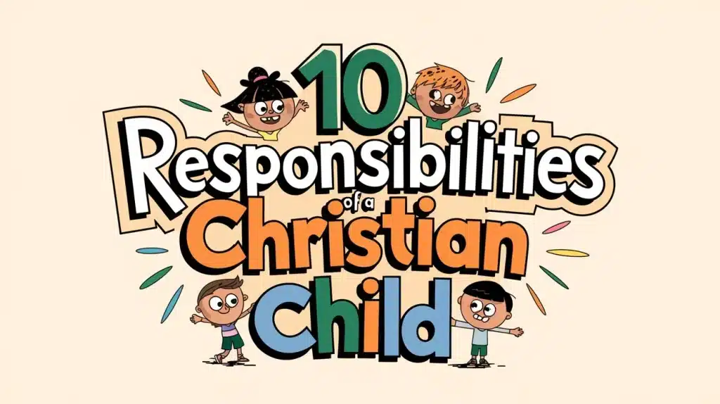 10 Responsibilities of a Christian Child 3 10 Responsibilities of a Christian Child