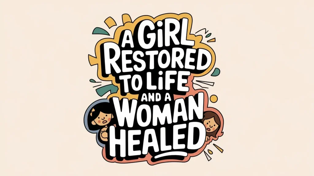 A Girl Restored to Life and a Woman Healed 2 A Girl Restored to Life and a Woman Healed 2