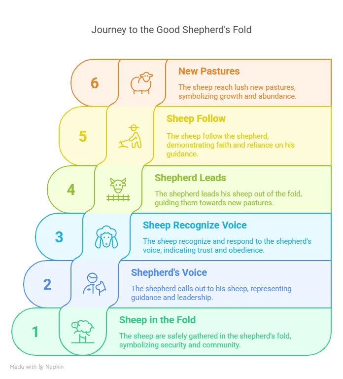 The Parable of the Good Shepherd and His Sheep 1 The Parable of the Good Shepherd and His Sheep 3