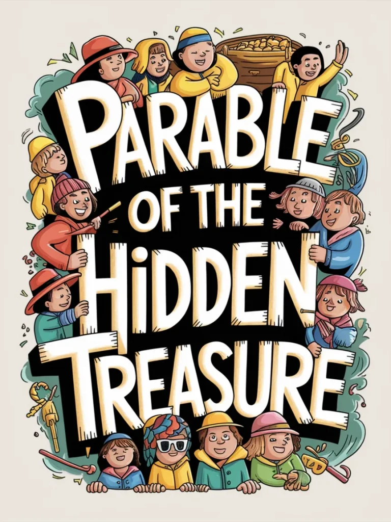 The Parable of the Hidden Treasure for Kids 2 The Parable of the Hidden Treasure 4
