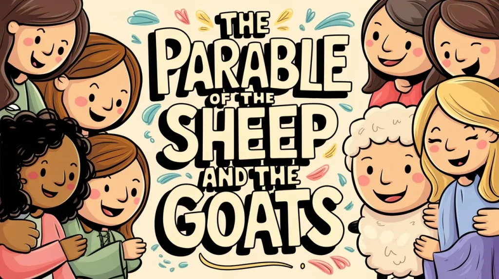 The Parable of the Sheep and the Goats 2 The Parable of the Sheep and the Goats 1