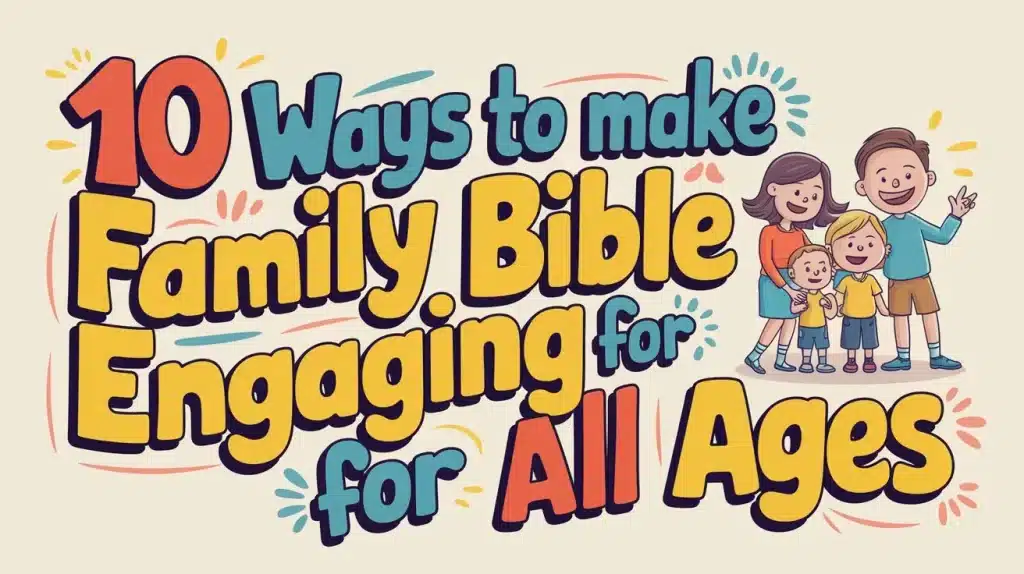 10 Ways to Make Family Bible Study Engaging for All Ages 2