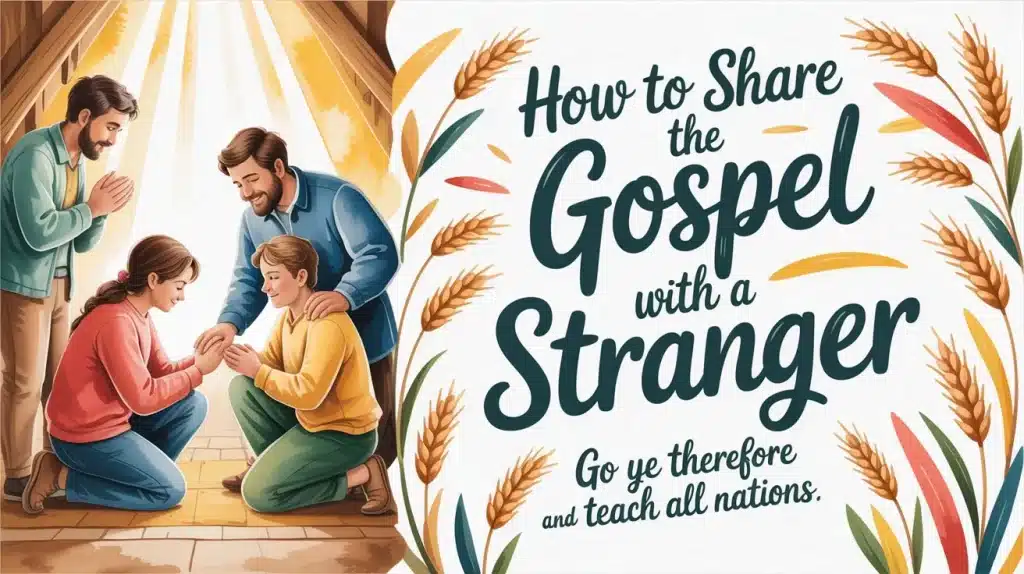 How to Share the Gospel with a Stranger 4 How to Share the Gospel with a Stranger