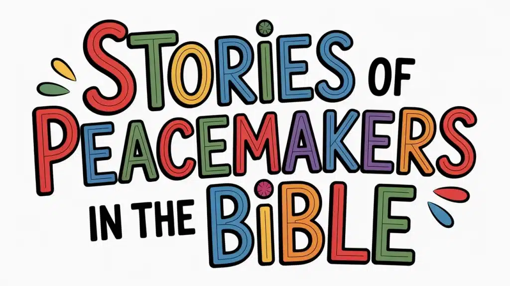 Stories of Peacemakers in the Bible 1