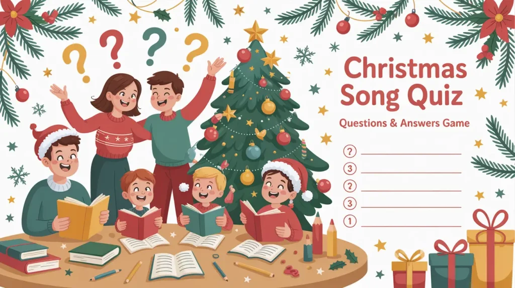 Christmas Song Quiz Questions & Answers Game 2