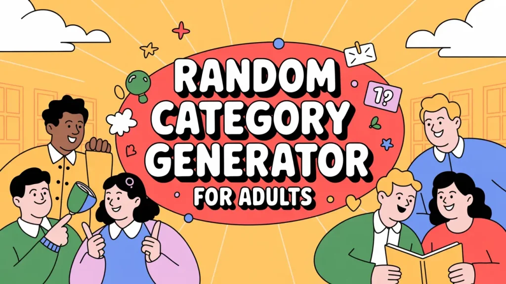 Random Category Generator For Adults 1 Random Category Generator For Adults