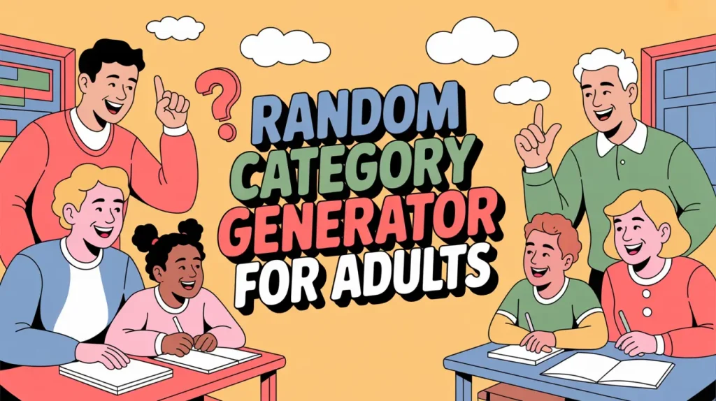 Random Category Generator For Adults 2 Random Category Generator For Adults 2