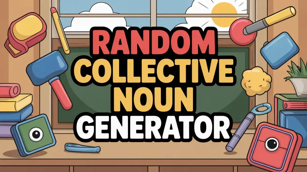 Random Collective Noun Generator 1 Random Collective Noun Generator 1